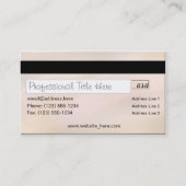 クレジットカードのスタイルの名刺の(2味方される)青 名刺 (裏面)