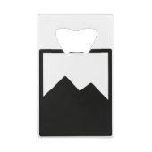 クレジットカードの栓抜きのテンプレート クレジットカード栓抜き (裏面)