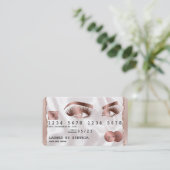 クレジットカードスタイルのバラ金ゴールドロングラッシュ 名刺 (スタンド正面)