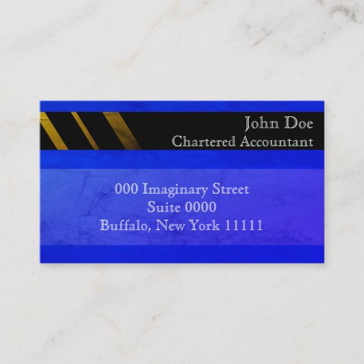 「クレジットカードスタイル名刺第11号」 名刺 (正面)