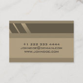 「クレジットカードスタイル名刺第2号」 名刺 (裏面)