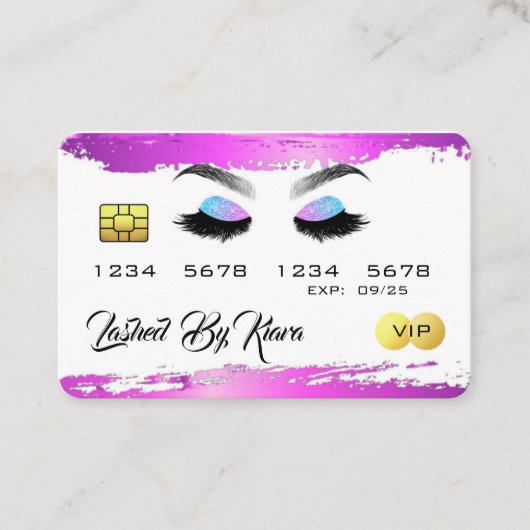 クレジットカードスタイル名刺 名刺 (正面)