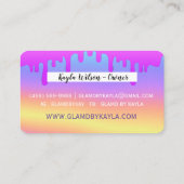 クレジットカードスタイル名刺 名刺 (裏面)