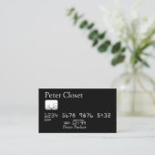 クレジットカードスタイル 名刺 (スタンド正面)