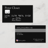 クレジットカードスタイル 名刺 (正面/裏面)