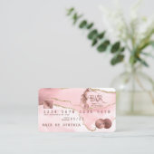 クレジットカード式バラ金ゴールドゲート美容師 名刺 (スタンド正面)