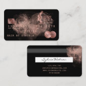 クレジットカード式バラ金ゴールド美容師 名刺 (正面/裏面)