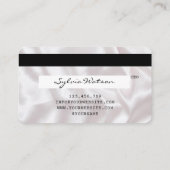 クレジットカード式バラ金ゴールド美容師 名刺 (裏面)