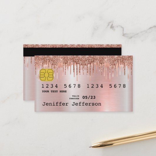 クレジットカード式名刺 予約カード (正面/裏面インサイチュ)