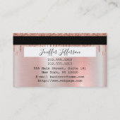 クレジットカード式名刺 予約カード (裏面)