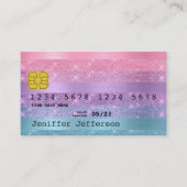 クレジットカード式名刺 予約カード (正面)