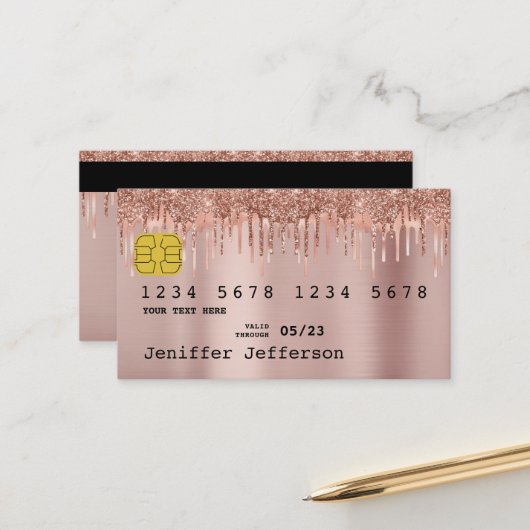 クレジットカード式名刺 予約カード (正面/裏面インサイチュ)