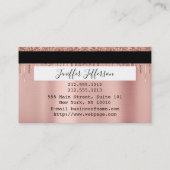 クレジットカード式名刺 予約カード (裏面)