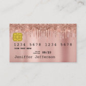 クレジットカード式名刺 予約カード (正面)