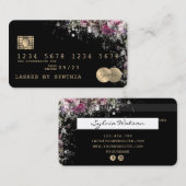 クレジットカード式緑化フローラ 名刺 (正面/裏面)