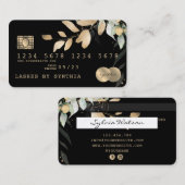 クレジットカード式緑化フローラ 名刺 (正面/裏面)