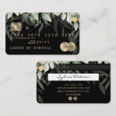 クレジットカード式緑化フローラ 名刺 (正面/裏面)