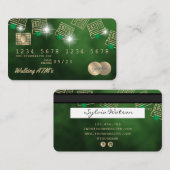 クレジットカード形式のATMマネーキャッシュ 名刺 (正面/裏面)