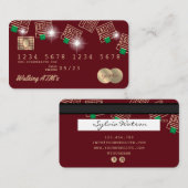 クレジットカード形式のATMマネーキャッシュ 名刺 (正面/裏面)