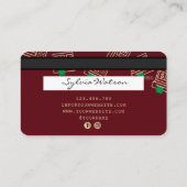 クレジットカード形式のATMマネーキャッシュ 名刺 (裏面)