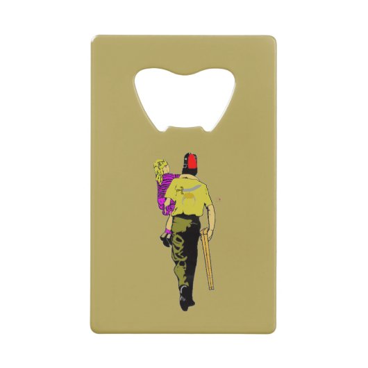 クレジットカード クレジットカード栓抜き (正面)