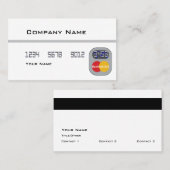 クレジットカード(ブランク) 名刺 (正面/裏面)