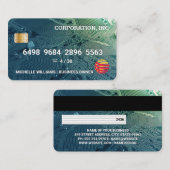 クレジットカード |回路基板マイクロチップ 名刺 (正面/裏面)