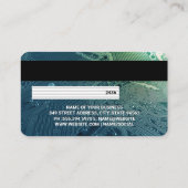 クレジットカード |回路基板マイクロチップ 名刺 (裏面)