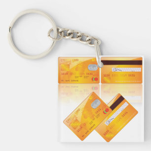クレジットカードKeychain キーホルダー