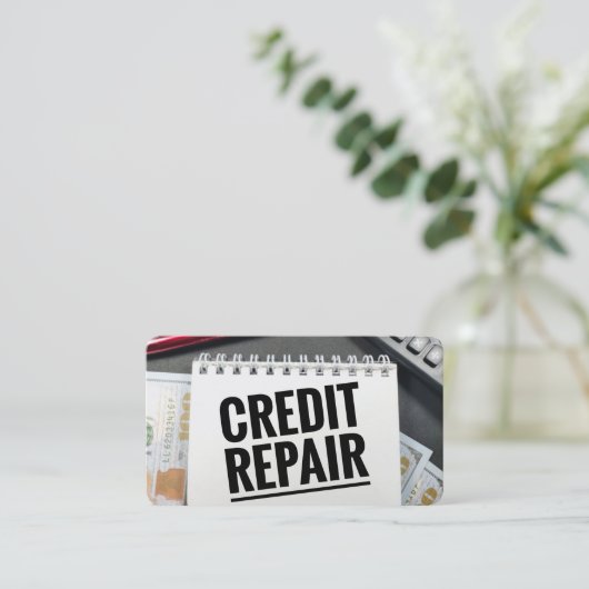 クレジット修復 名刺 (スタンド正面)