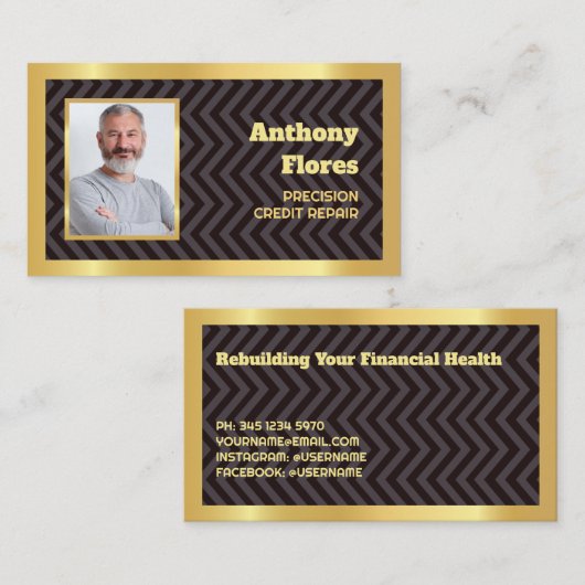 クレジット修復 名刺 (正面/裏面)
