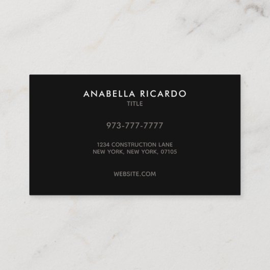 クレジット修理のスローガン名刺 名刺 (裏面)