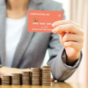 クレジット  デビットカードスタイル 名刺