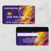 クレジット | デビットカード | クリエイティブ作家 名刺 (正面/裏面)