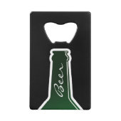 クレジッパーソナライズされたトカードサイズボトルボトルオープナー クレジットカード栓抜き (裏面)