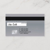 クレジッフェイクトカードプロフェッショナル 名刺 (裏面)