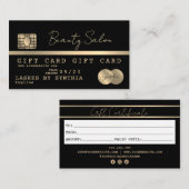 クレジッモダント・カード証明書 アドバイスカード (正面/裏面)