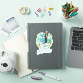クレステッドバットマウンテンコロラドスキーロゴ シール (iPadカバー)