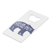 クレステッドビュットコロラドベア クレジットカード栓抜き (裏面アングル)