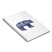 クレステッドビュットコロラドベア ノートブック (右側)