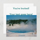 クレステッドプール 招待状 (正面/裏面)