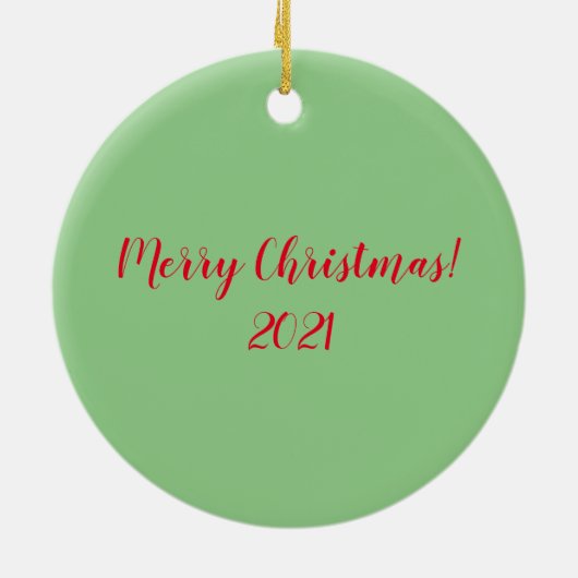 クレステッド・バッテ・ハイキング写真 セラミックオーナメント (裏面)