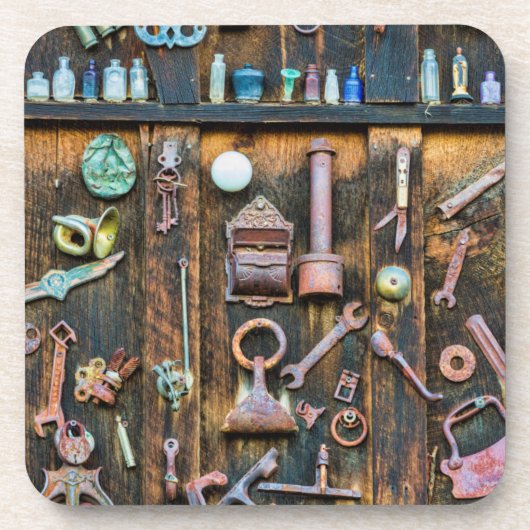 クレステッド·バット·コロラド州アンティーク収集 コースター (正面)