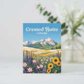 クレステッド・バット(Crested Butte) 米国 ポストカード (スタンド正面)