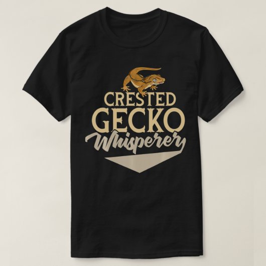 クレステッドGeckoクレスティタンク Tシャツ (デザイン正面)