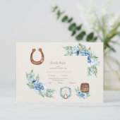 クレストウエスタンカントリーボヘミアン結婚フローラ 出欠カード (スタンド正面)