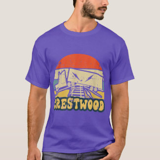 クレストウッドケンタッキーKY観光セミトラックオンレイルロ Tシャツ