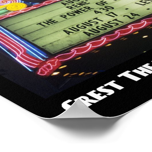 クレストシアター、サクラメント11x17ポスター ポスター (角)