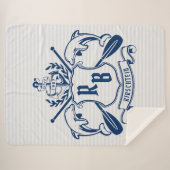 クレストド航海のルフィンズいかりオールローレルシールド シェルパブランケット (正面(横))