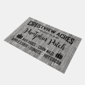 クレストビューエーカーズカボキンパッチ ドアマット (アングル)